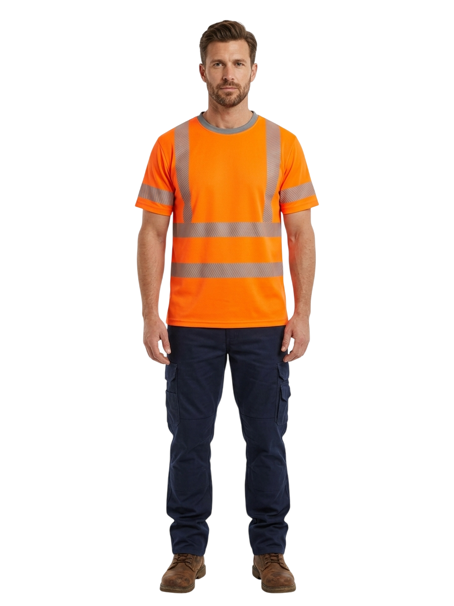 Сигнальная футболка модель СФ-3